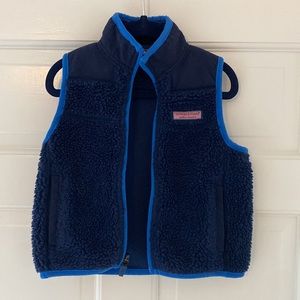 Boys 2T Fleece Vineyard Vines vest